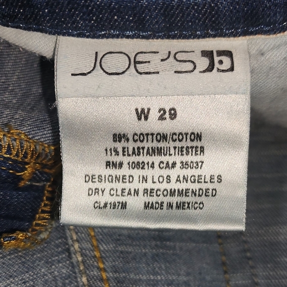 JOE’S Jeans cropped, cuffed jeans, size W29, AMAZING SHAPE - Picture 4 of 6